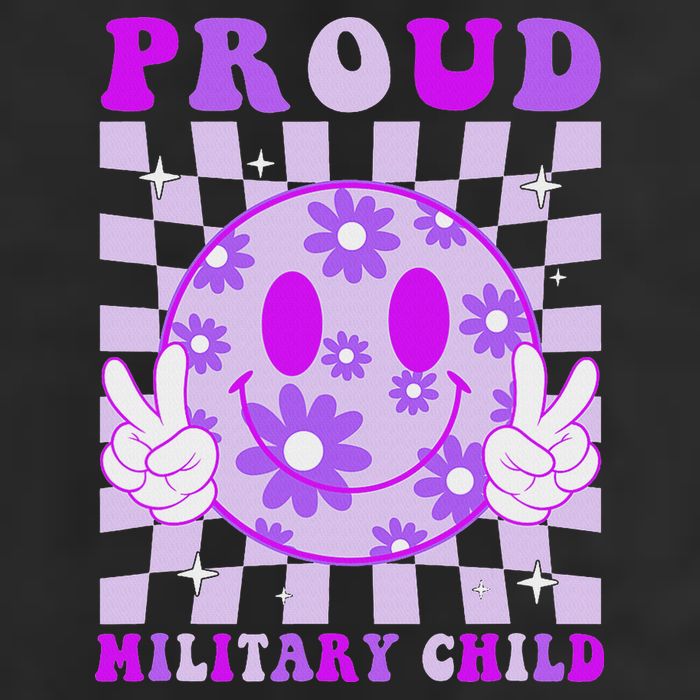 Purple Up For Military Proud Military Child Month Adult Drive Performance Visor