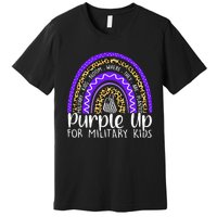 Purple Up For Military Cool Month Of The Military Child Premium T-Shirt