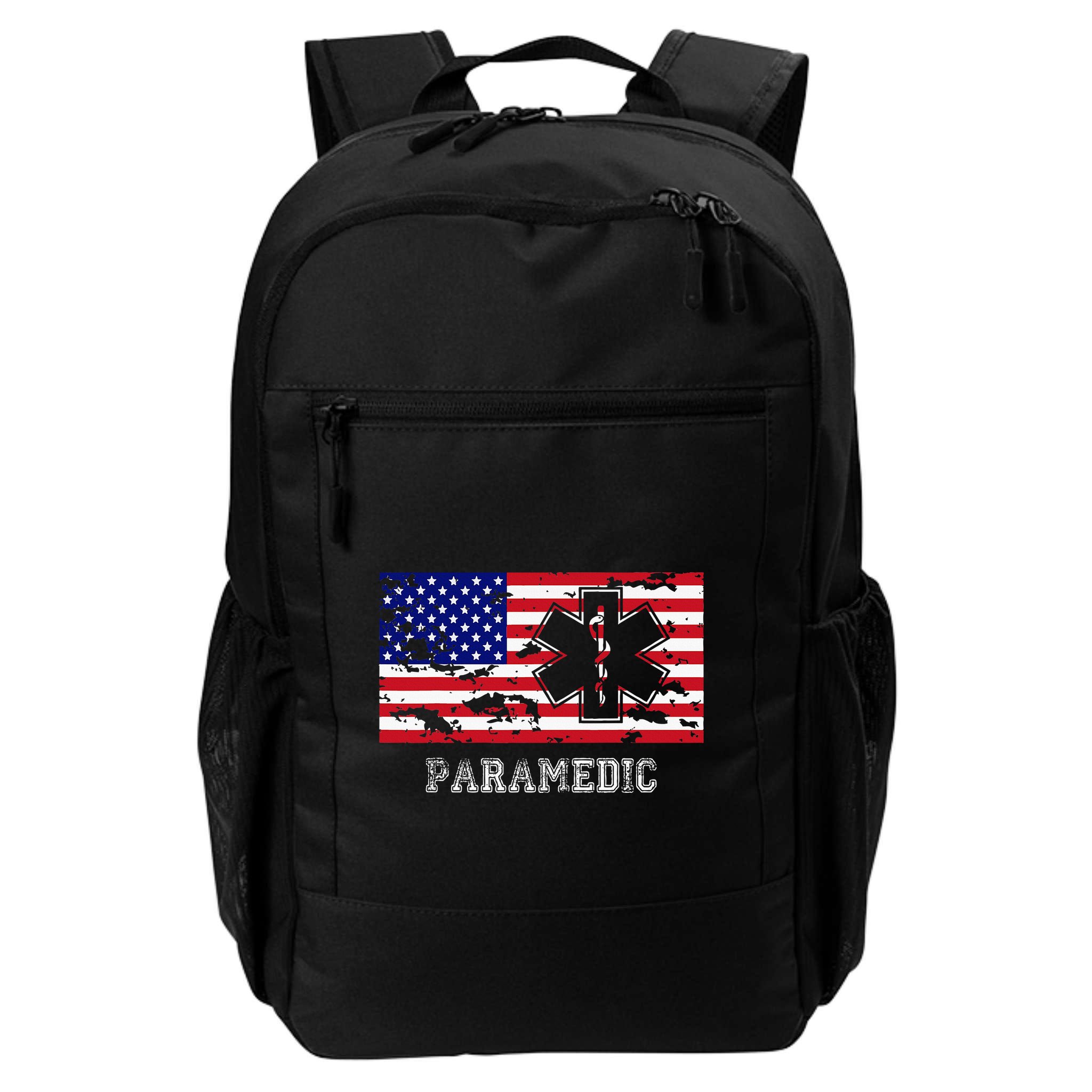 Paramedic Usa Flag Backpack