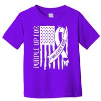 Purple Up For Military Children Purple Ribbon Toddler T-Shirt