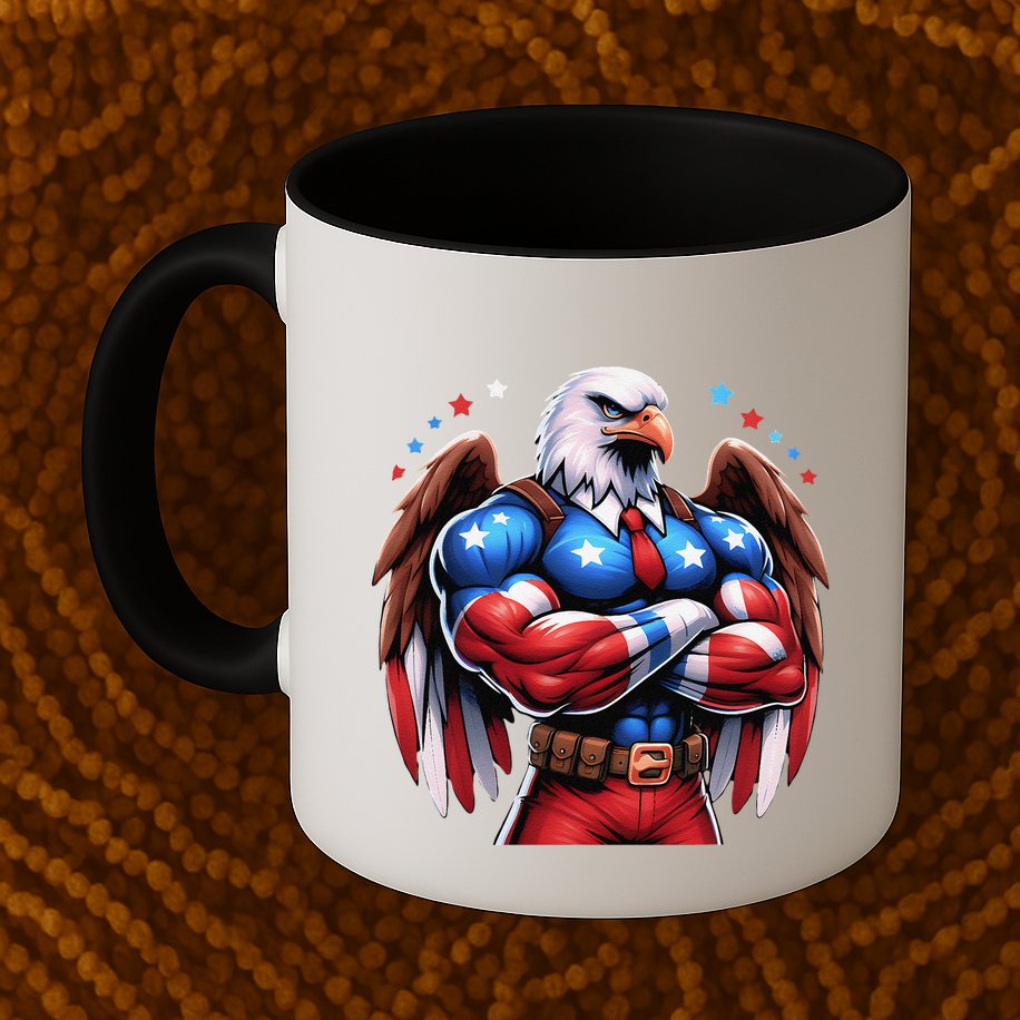 Patriotic Us Flag Patriotic Eagle July Usa American Flag Mug
