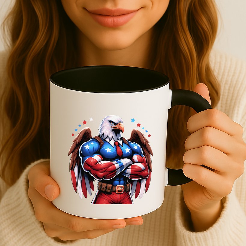 Patriotic Us Flag Patriotic Eagle July Usa American Flag Mug