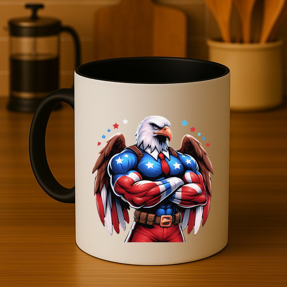 Patriotic Us Flag Patriotic Eagle July Usa American Flag Mug