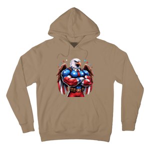 Patriotic Us Flag Patriotic Eagle July Usa American Flag Hoodie