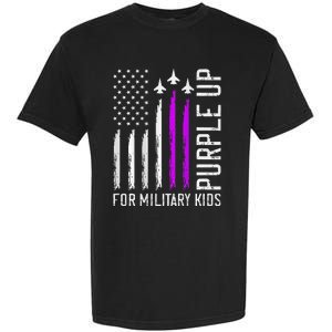 Purple Up For Military Military Child Month Garment-Dyed Heavyweight T-Shirt