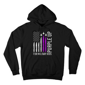 Purple Up For Military Military Child Month Hoodie