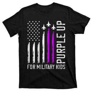 Purple Up For Military Military Child Month T-Shirt