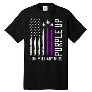 Purple Up For Military Military Child Month Tall T-Shirt