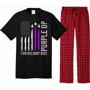 Purple Up For Military Military Child Month Pajama Set