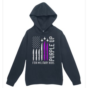 Purple Up For Military Military Child Month Urban Pullover Hoodie