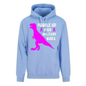 Purple Up For Military Unisex Surf Hoodie