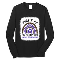 Purple Up For Military Cool Month Of The Military Child Long Sleeve Shirt