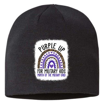 Purple Up For Military Cool Month Of The Military Child Sustainable Beanie