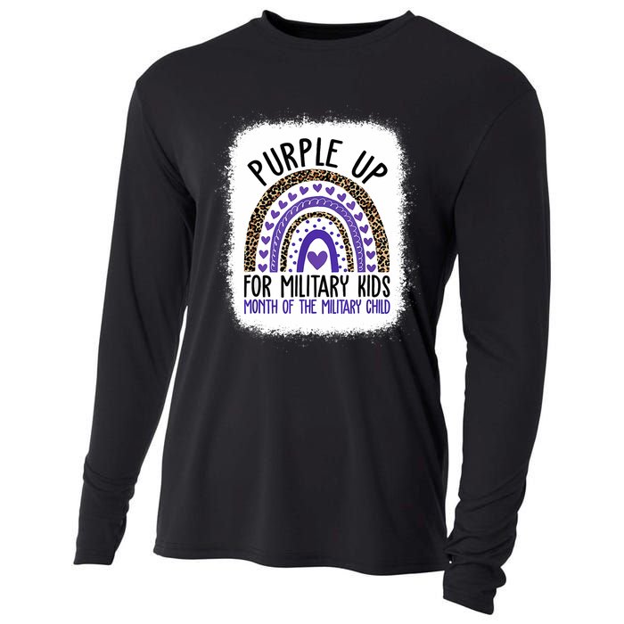 Purple Up For Military Cool Month Of The Military Child Cooling Performance Long Sleeve Crew