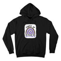 Purple Up For Military Cool Month Of The Military Child Tall Hoodie