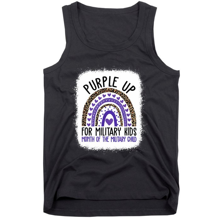 Purple Up For Military Cool Month Of The Military Child Tank Top