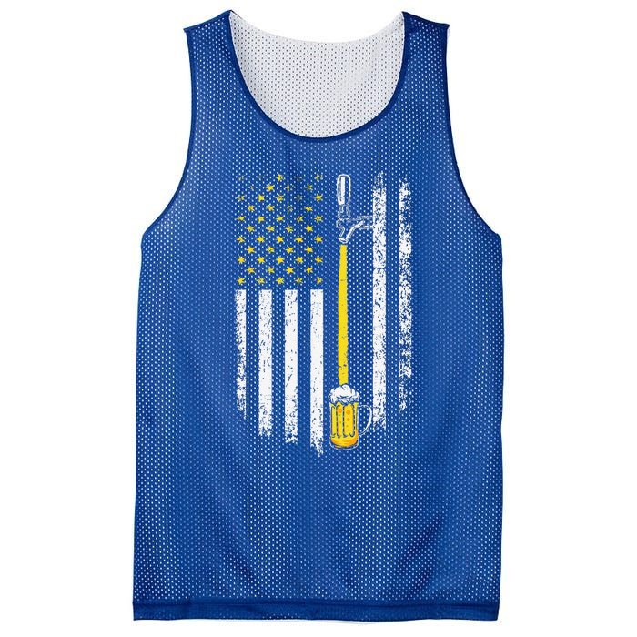 Patriotic US Flag American Brewery Craft Beer Funny Mesh Reversible Basketball Jersey Tank