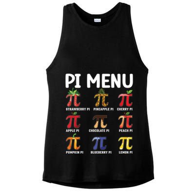 Pi U Funny Pi Day Outfit Meaningful Gift Ladies PosiCharge Tri-Blend Wicking Tank
