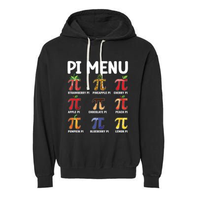 Pi U Funny Pi Day Outfit Meaningful Gift Garment-Dyed Fleece Hoodie