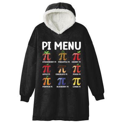 Pi U Funny Pi Day Outfit Meaningful Gift Hooded Wearable Blanket