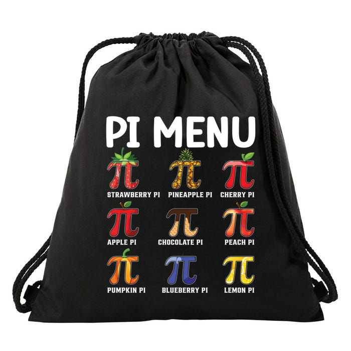 Pi U Funny Pi Day Outfit Meaningful Gift Drawstring Bag