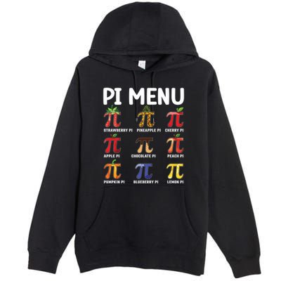 Pi U Funny Pi Day Outfit Meaningful Gift Premium Pullover Hoodie