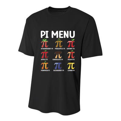 Pi U Funny Pi Day Outfit Meaningful Gift Youth Performance Sprint T-Shirt