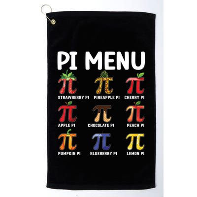 Pi U Funny Pi Day Outfit Meaningful Gift Golf Towel