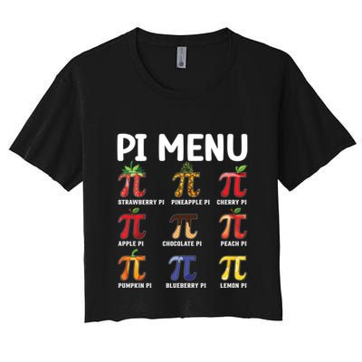 Pi U Funny Pi Day Outfit Meaningful Gift Crop Top
