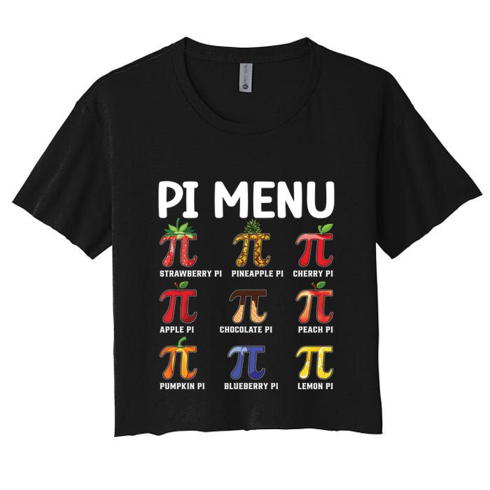 Pi U Funny Pi Day Outfit Meaningful Gift Crop Top