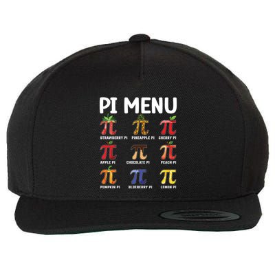 Pi U Funny Pi Day Outfit Meaningful Gift Wool Snapback Cap