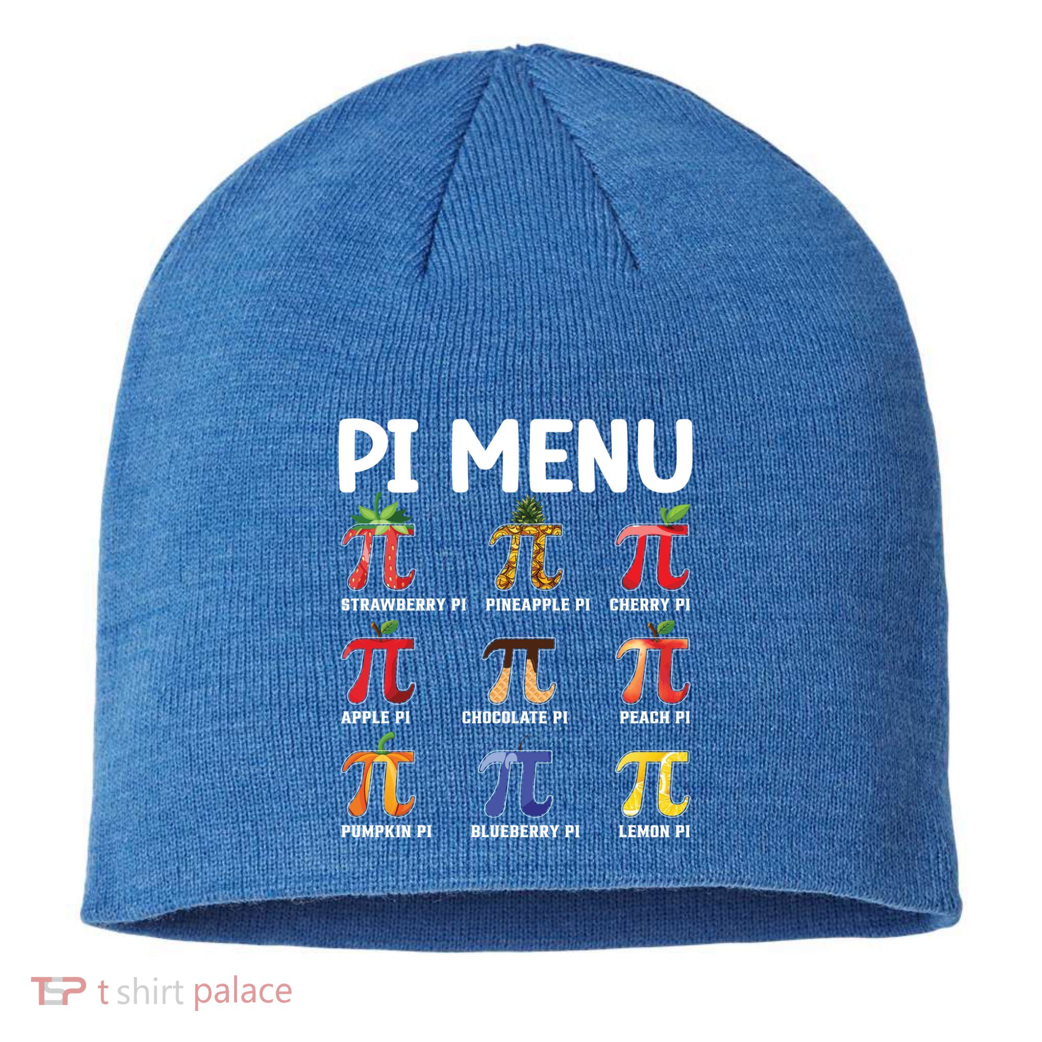 Pi U Funny Pi Day Outfit Meaningful Gift Sustainable Beanie