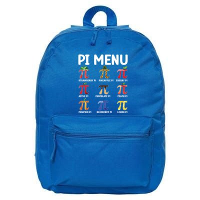 Pi U Funny Pi Day Outfit Meaningful Gift 16 in Basic Backpack