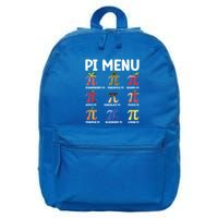 Pi U Funny Pi Day Outfit Meaningful Gift 16 in Basic Backpack