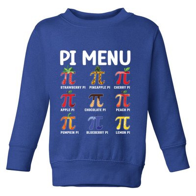 Pi U Funny Pi Day Outfit Meaningful Gift Toddler Sweatshirt