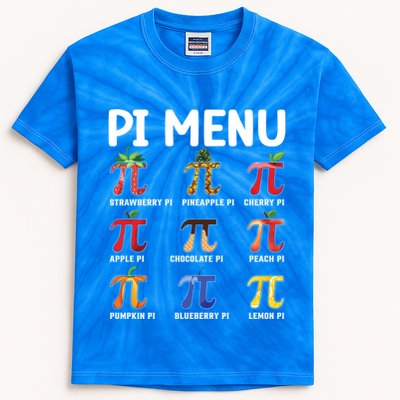 Pi U Funny Pi Day Outfit Meaningful Gift Kids Tie-Dye T-Shirt