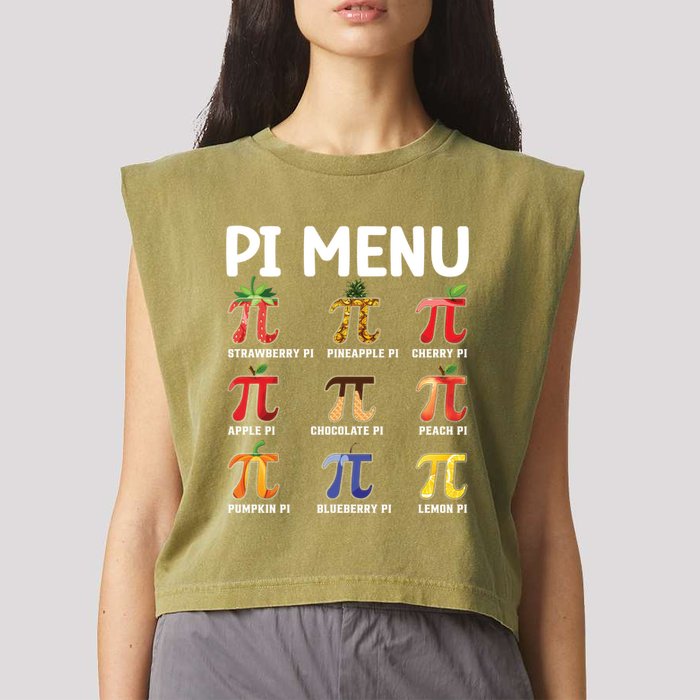 Pi U Funny Pi Day Outfit Meaningful Gift Garment-Dyed Women's Muscle Tee
