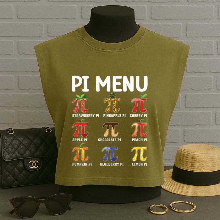 Pi U Funny Pi Day Outfit Meaningful Gift Garment-Dyed Women's Muscle Tee