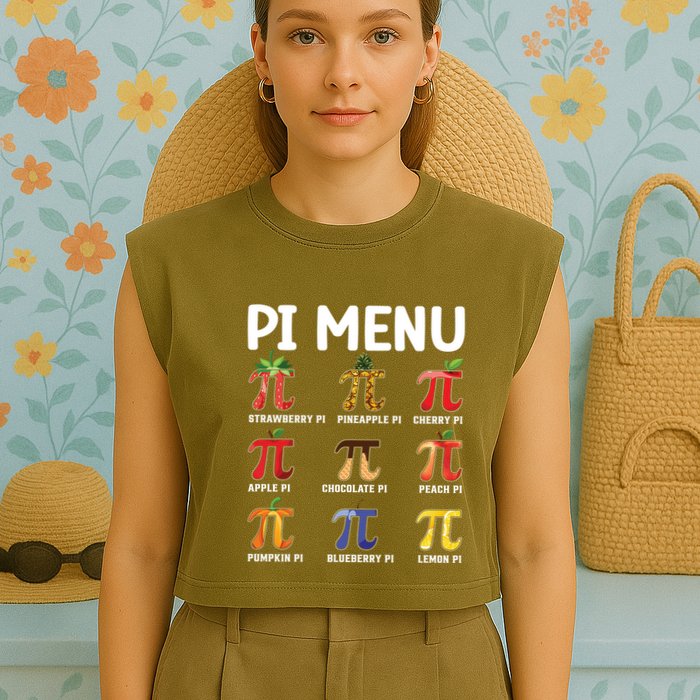 Pi U Funny Pi Day Outfit Meaningful Gift Garment-Dyed Women's Muscle Tee