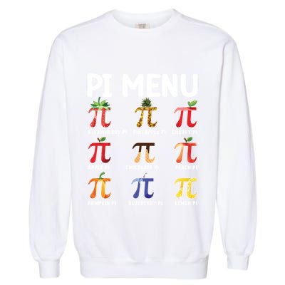 Pi U Funny Pi Day Outfit Meaningful Gift Garment-Dyed Sweatshirt