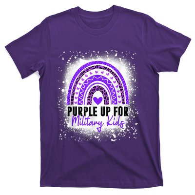 Purple Up For Military Kid Month Of The Military Child T-Shirt