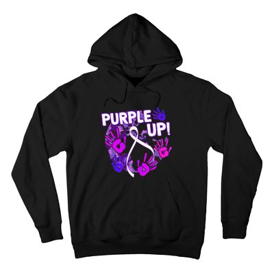 Purple Up For Military Month Of The Military Child Hoodie