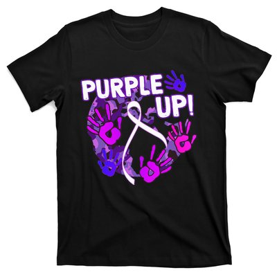 Purple Up For Military Month Of The Military Child T-Shirt