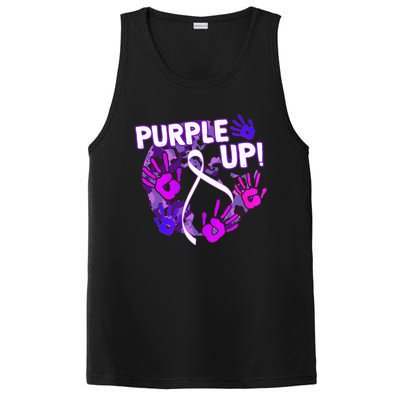 Purple Up For Military Month Of The Military Child PosiCharge Competitor Tank