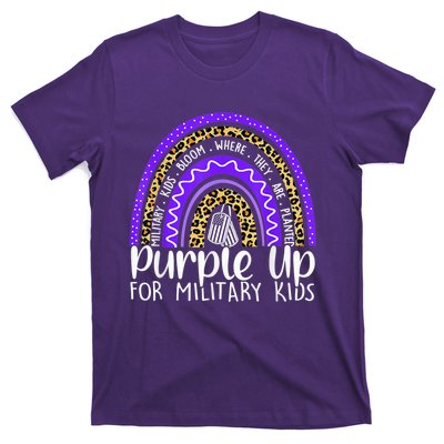 Purple Up For Military Kid Cool Month Of The Military Child T-Shirt