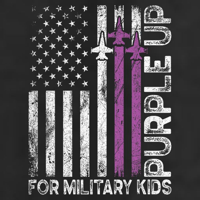 Purple Up For Military Military Child Month Adult Drive Performance Visor
