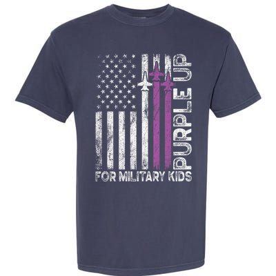 Purple Up For Military Military Child Month Garment-Dyed Heavyweight T-Shirt