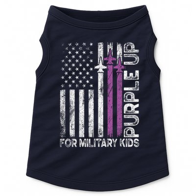 Purple Up For Military Military Child Month Doggie Tank