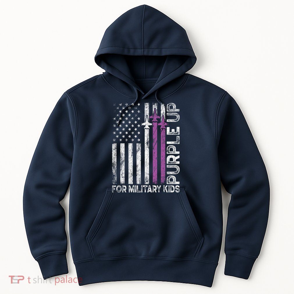 Purple Up For Military Military Child Month Hoodie