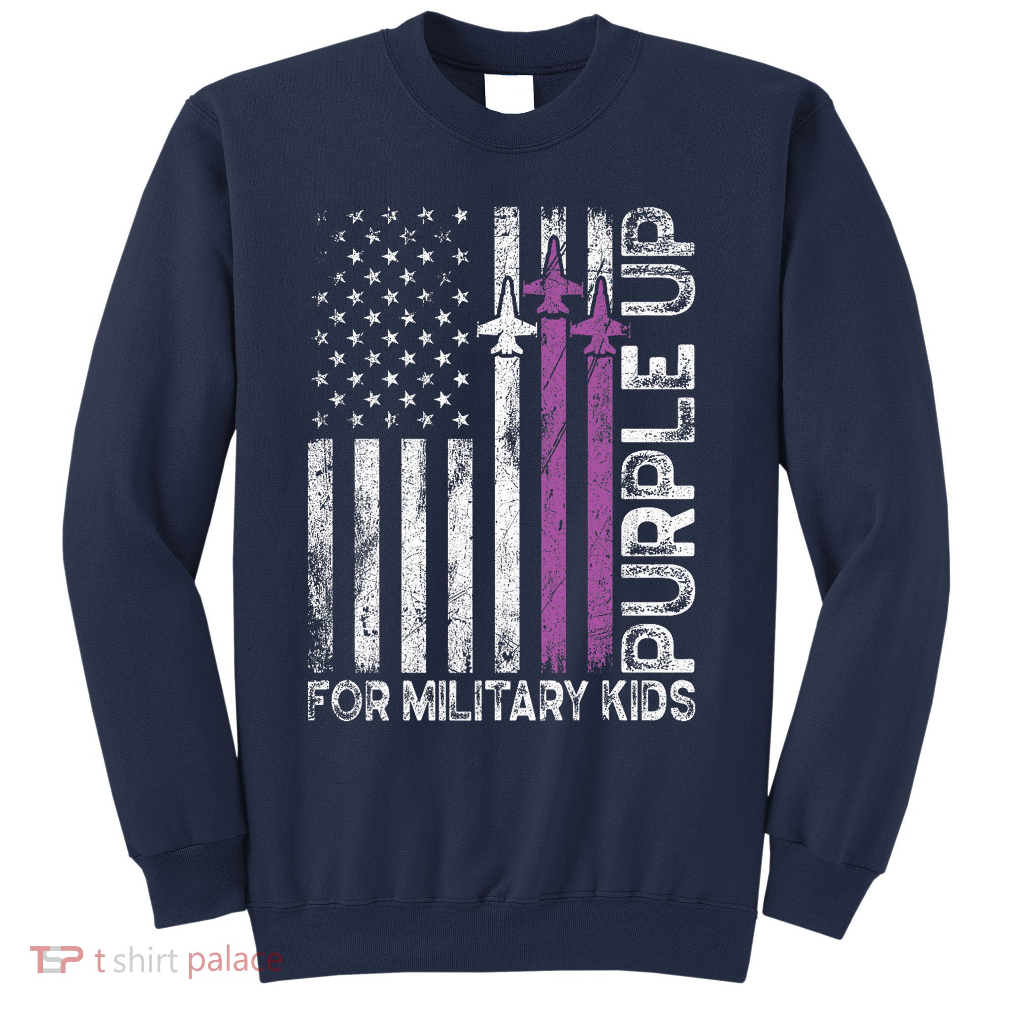 Purple Up For Military Military Child Month Sweatshirt